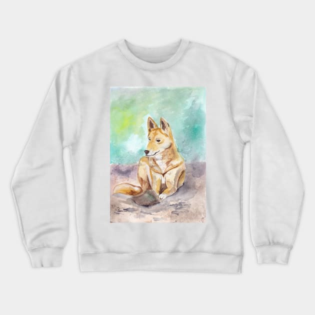 Dingo Crewneck Sweatshirt by feafox92